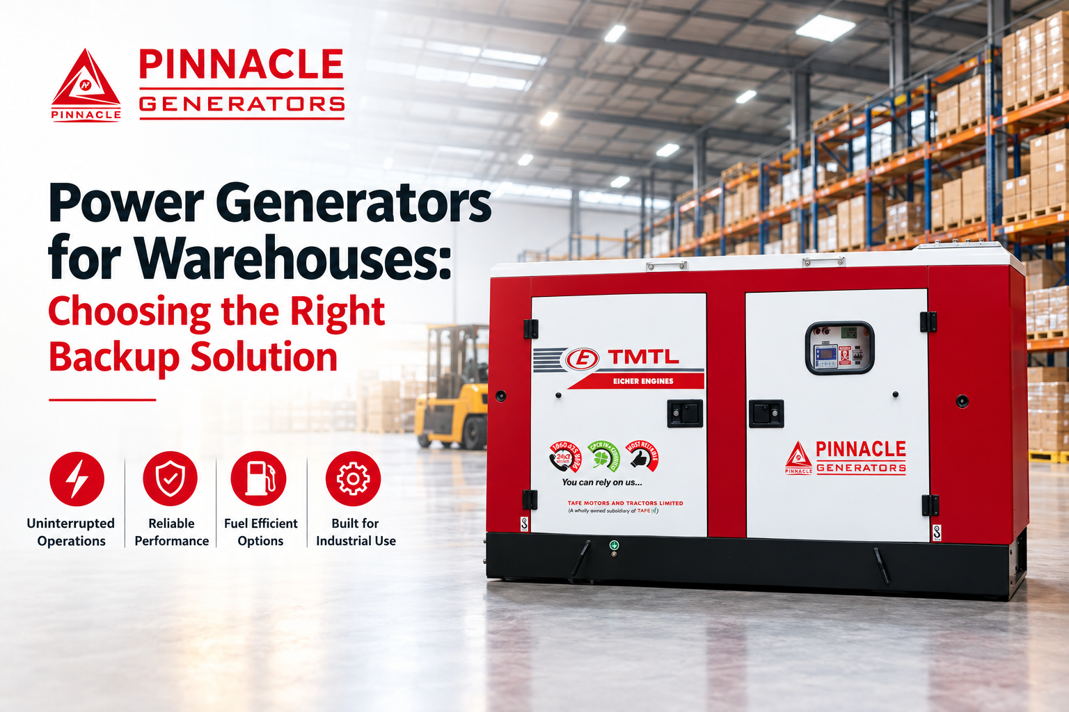 Power Generators for Warehouses